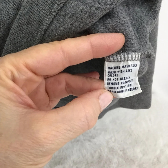 Polo Ralph Lauren Men’s Luxury Jersey Quarter-Zip Pullover Steel Heather Size XL - Picture 6 of 6